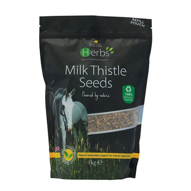 Lincoln Herbs Milk Thistle Seeds Refill Pouch| Online For Equine