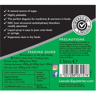 Lincoln Molasses| Online For Equine