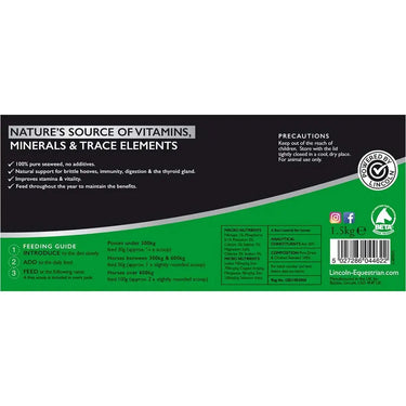 Lincoln Seaweed Powder| Online For Equine