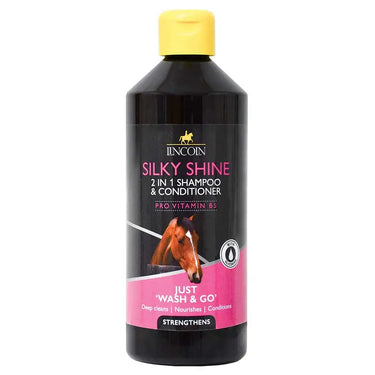 Lincoln Silky Shine 2 in 1 Shampoo and Conditioner| Online For Equine