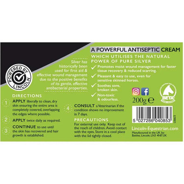 Lincoln Silver Wound Cream| Online For Equine