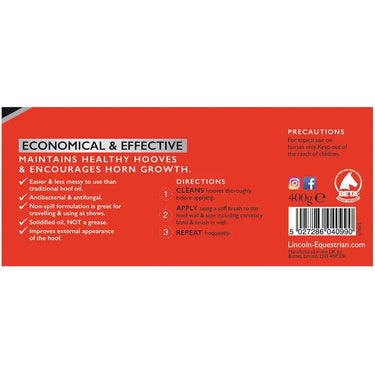 Lincoln Solid Hoof Oil| Online For Equine