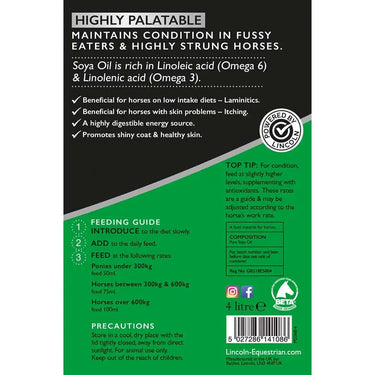 Lincoln Soya Oil| Online For Equine