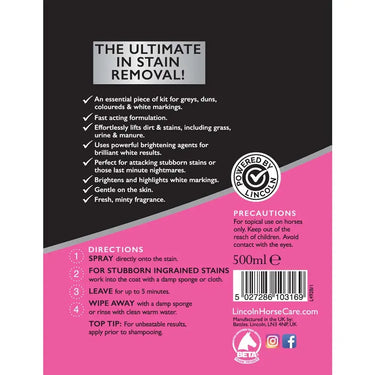 Lincoln Total Stain Eraze| Online For Equine