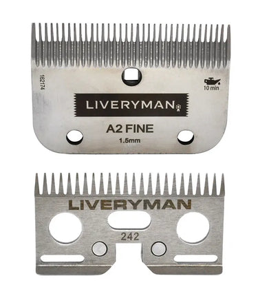 Buy Liveryman A2 Blade Set Cutter & Comb Fine 1.5mm | Online for Equine