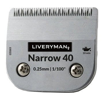 Buy Liveryman A5 Blade Narrow 40 0.25mm | Online for Equine