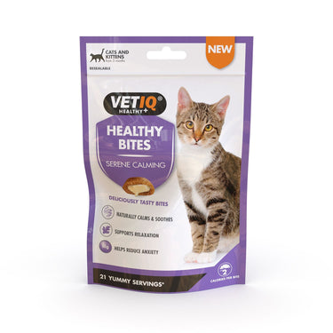 Buy Vetiq Healthy Bites Serene Calming Cat Treats | Online for Equine