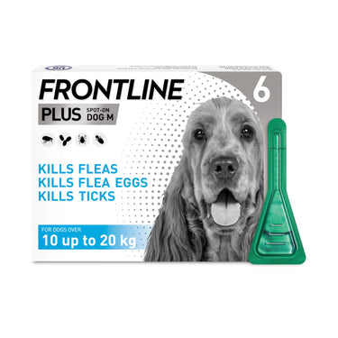 Buy Frontline Plus Spot On For Medium Dogs 10-20Kg | Online for Equine