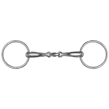 Buy Mackey Anatomic Double Jointed Solid Snaffle | Online for Equine
