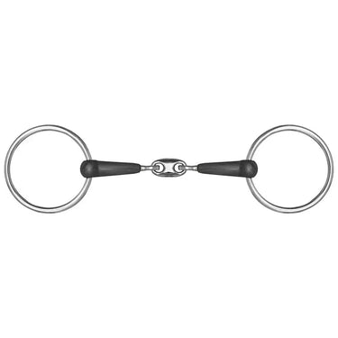 Buy Mackey Double Jointed Rubber Snaffle | Online for Equine