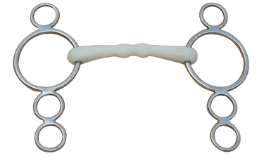 Mackey Flexi Continental 3 Ring Mullen Gag| Online For Equine