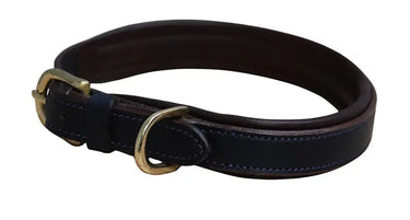 Buy Mackey Padded Leather Dog Collar | Online for Equine