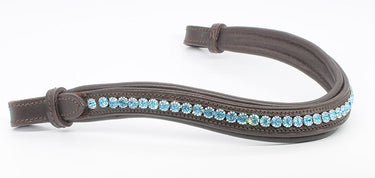 Buy Mackey Sparkle Browband -Baby Blue | Online for Equine