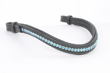 Buy Mackey Sparkle Browband -Baby Blue | Online for Equine