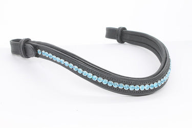 Buy Mackey Sparkle Browband -Baby Blue | Online for Equine
