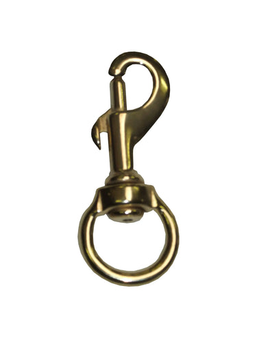 Mackey Trigger Hook Brass (Round Eye)| Online For Equine
