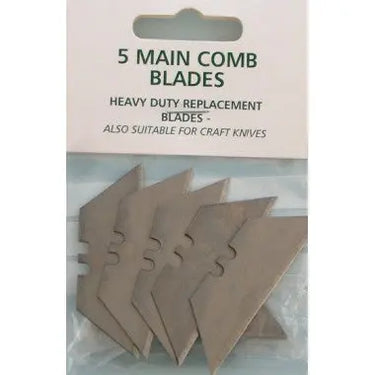 Buy Mane Comb Blades (Pack of 5)-One Size| Online for Equine