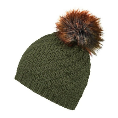 Buy Marnie Ladies Zig Zag Stitch Beanie Hat| Online for Equine