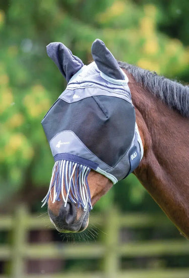 Buy Metabug Flymask with Ears and Fringe| Online for Equine