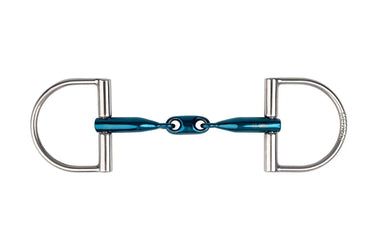 Metalab Dee-Ring Bit - Eco Blue Double Jointed| Online For Equine