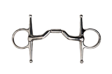 Metalab Full Cheek Bit - Elite Curved Roller| Online For Equine