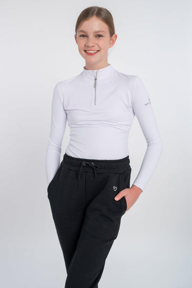 Mochara Technical Base Layer in White Recycled Young Rider