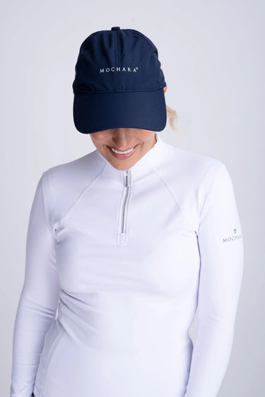 Buy Mochara Air Mesh Baseball Cap Navy | Online for Equine