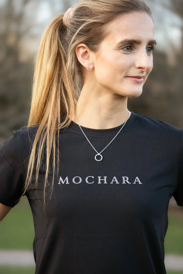 Buy Mochara Luxe Diamante Logo T-Shirt | Online for Equine