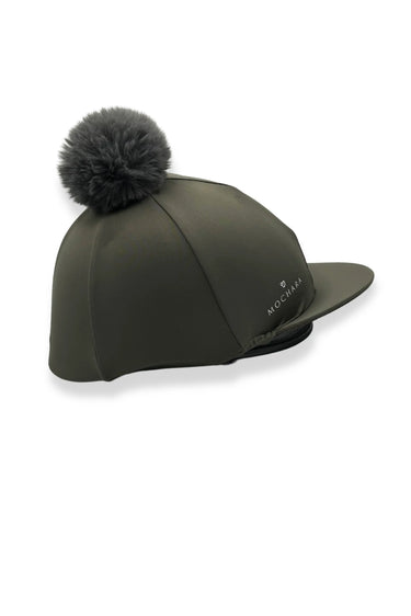 Buy Mochara Riding Hat Silk in Khaki | Online for Equine