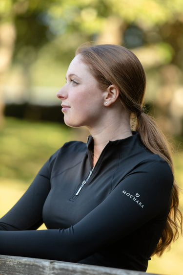 Buy Mochara Technical Base Layer in Black Recycled | Online for Equine