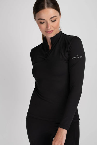 Buy Mochara Technical Base Layer in Black Recycled | Online for Equine