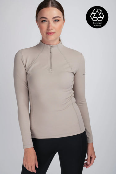 Buy Mochara Technical Base Layer in Taupe Recycled | Online for Equine