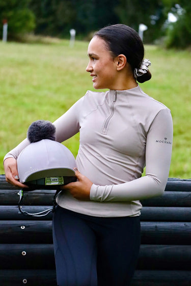 Buy Mochara Technical Base Layer in Taupe Recycled | Online for Equine