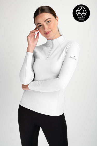 Buy Mochara Technical Base Layer in White Recycled | Online for Equine