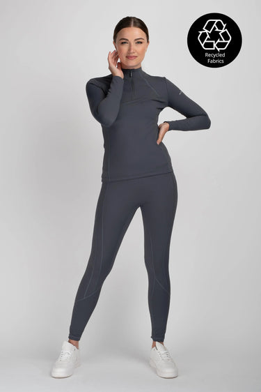 Buy Mochara Technical Leggings in Charcoal Grey Recycled | Online for Equine