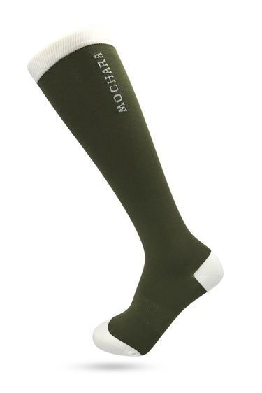 Buy Mochara Long Horse Riding Socks in Khaki | Online for Equine