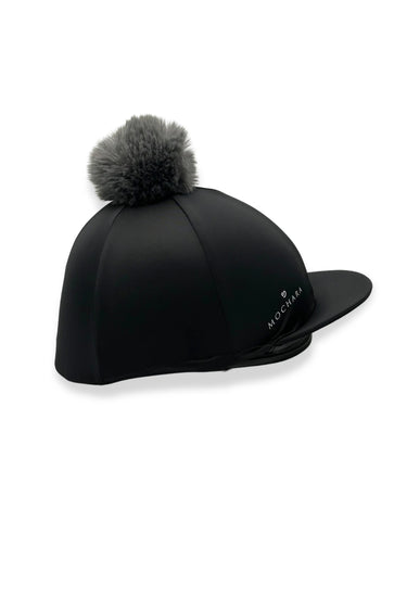 Buy Mochara Riding Hat Silk in Black | Online for Equine