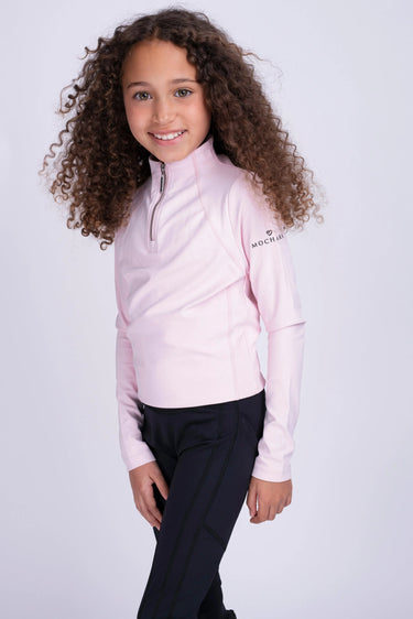Buy Mochara Technical Base Layer in Baby Pink Recycled Young Rider | Online for Equine