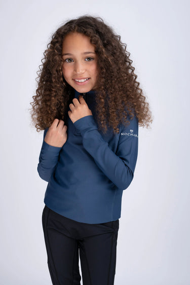 Buy Mochara Technical Base Layer in Indigo Recycled Young Rider | Online for Equine