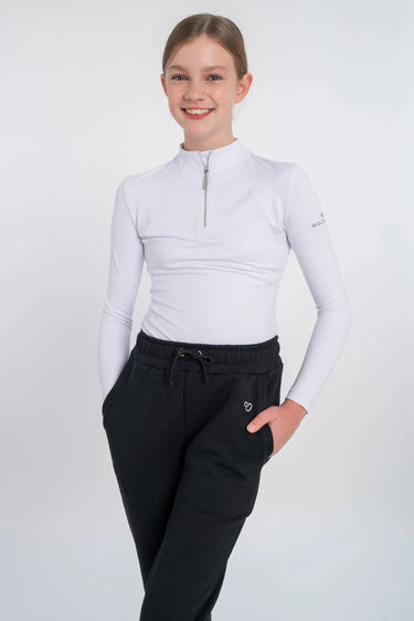 Buy Mochara Technical Base Layer in White Recycled Young Rider | Online for Equine