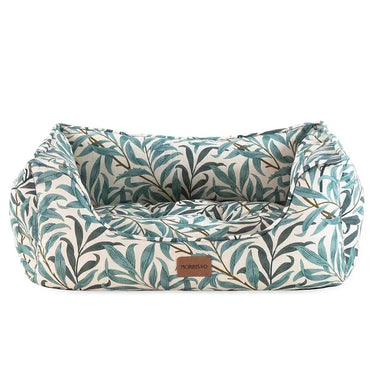 Morris & Co Willow Boughs Print Square Bed| Online For Equine