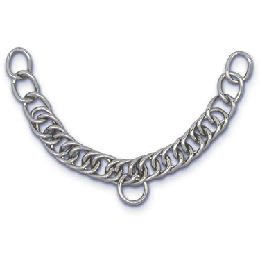 Buy Myler Heavy Stainless Steel English Double Curb Chain - Bit Size One Size| Online for Equine