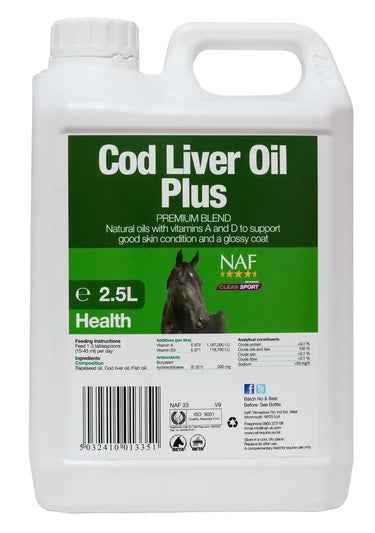 Buy NAF Cod Liver Oil Plus| Online for Equine