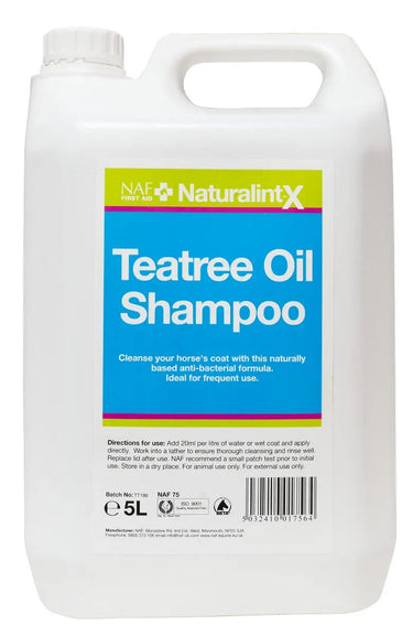 Buy NAF NaturalintX Tea Tree Oil Shampoo| Online for Equine