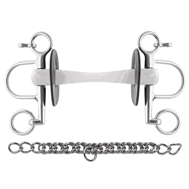 Buy Nathe 20mm Flexible Mullen Mouth Short Cheek Pelham Bit from Online for Equine, shop all of the Nathe Bit range for horses.