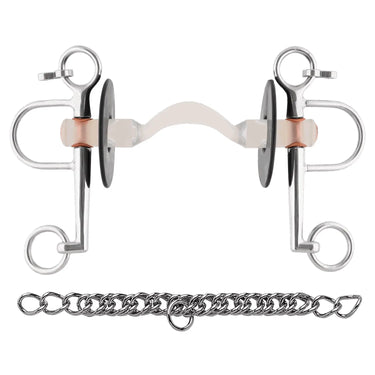 Buy Nathe 20mm Hard Mullen Mouth Ported & Long Cheek Pelham Bit from Online for Equine, shop all of the Nathe Bit range for horses.