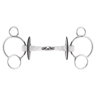 Buy Nathe 3-Ring 20mm Double Jointed Bit from Online for Equine, shop all of the Nathe Bit range for horses.
