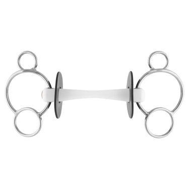 Buy Nathe 3-Ring 20mm With Flexible Mullen Mouth Bit from Online for Equine, shop all of the Nathe Bit range for horses.