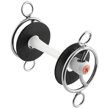 Buy Nathe 3-Ring 20mm With Sliding Cheek Bit from Online for Equine, shop all of the Nathe Bit range for horses.