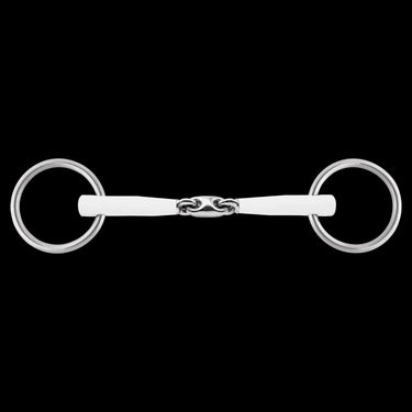 Buy Nathe Bradoon Double Jointed 15mm Snaffle Bit from Online for Equine, shop all of the Nathe Bit range for horses.